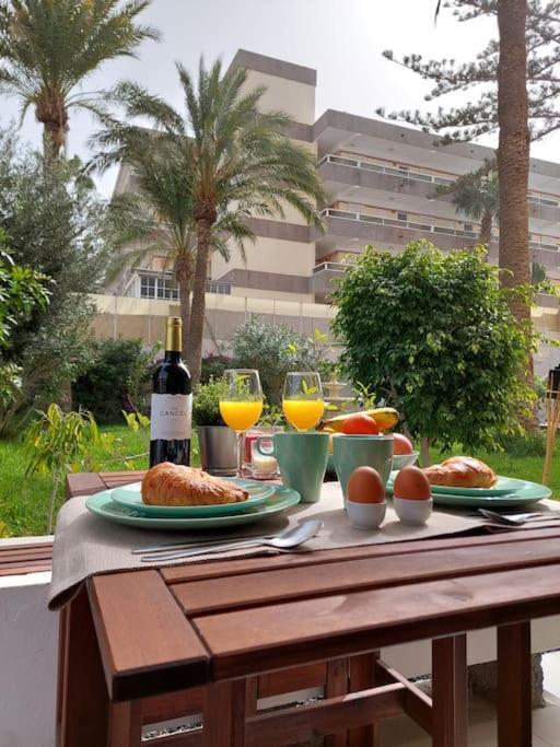 Playa Del Ingles: Beautiful Renovated Apartment San Bartolomé Extérieur photo