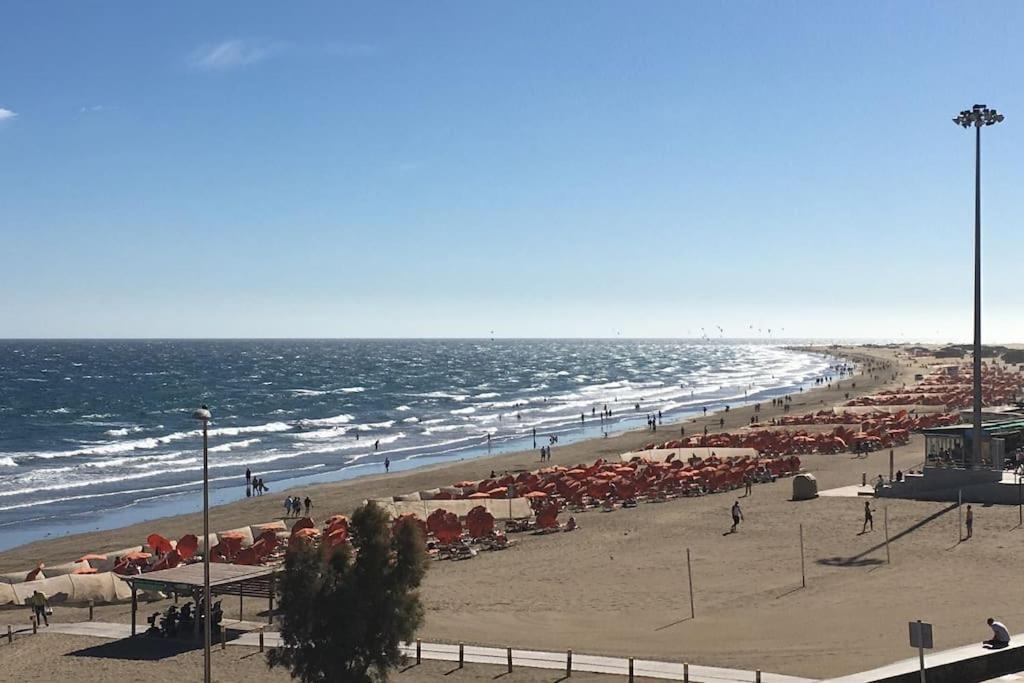 Playa Del Ingles: Beautiful Renovated Apartment San Bartolomé Extérieur photo