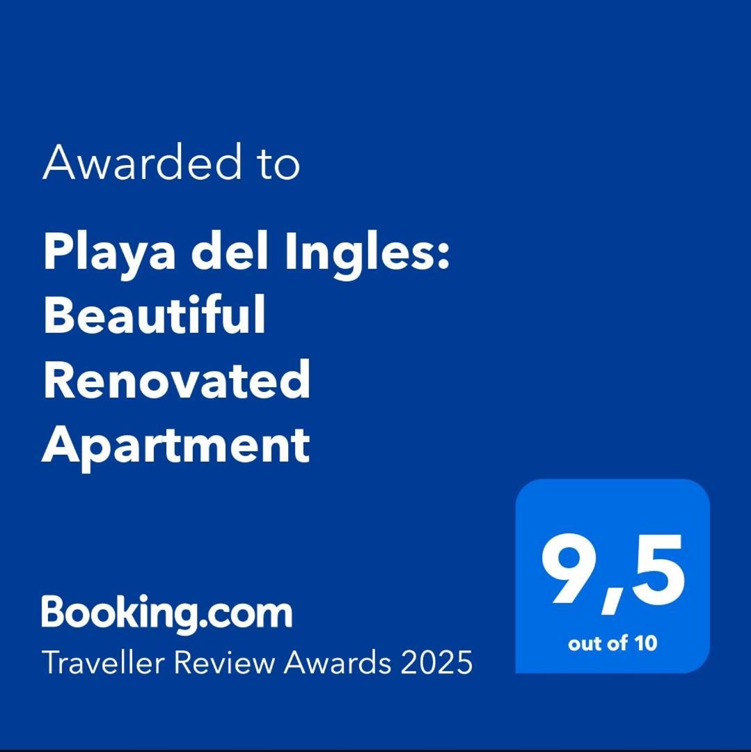 Playa Del Ingles: Beautiful Renovated Apartment San Bartolomé Extérieur photo